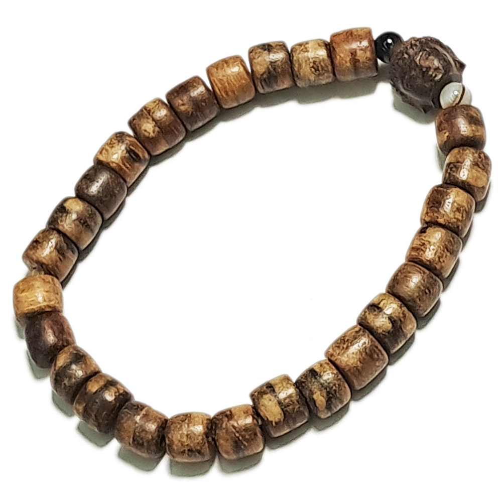 五行&奇楠沉手珠5*7mm【十方】152757