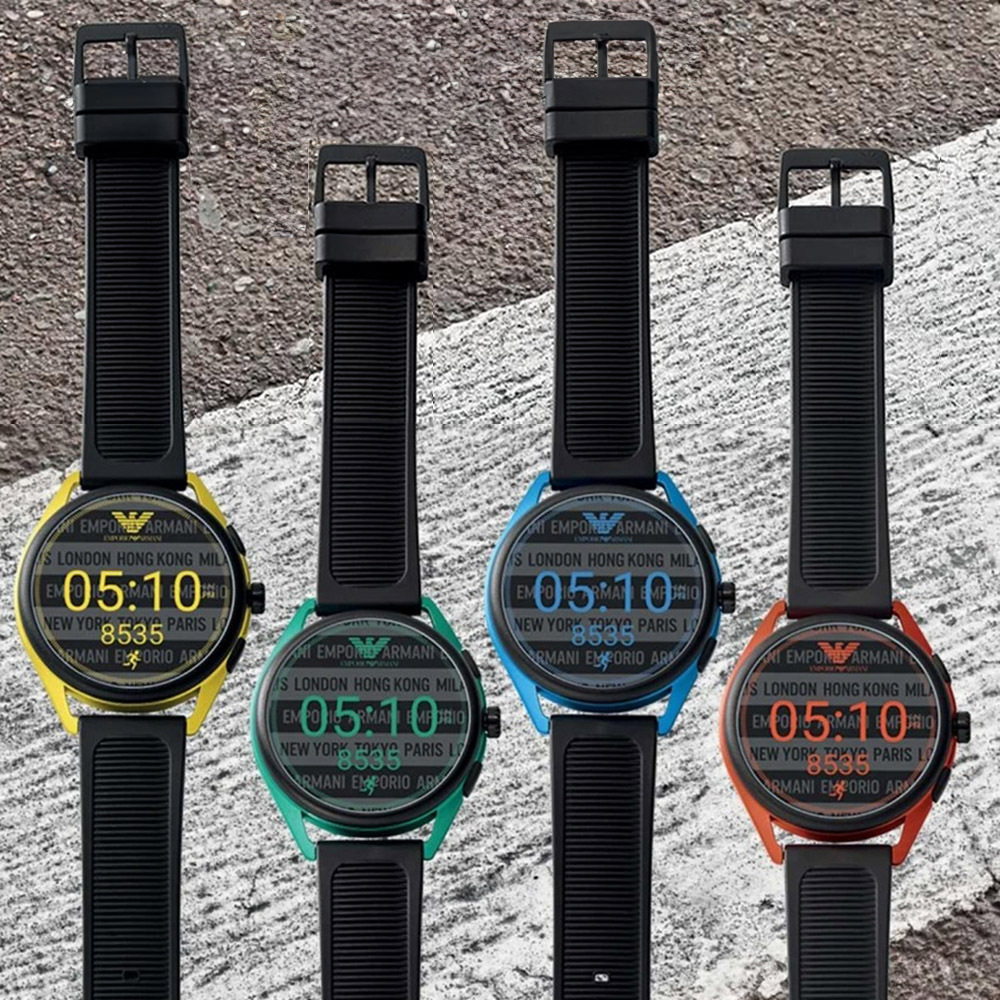 【Armani 亞曼尼】ART5022/ART5023/ART5024/ART5025 多功能 觸控 智能 運動 健康 手錶 附一對一錶盒