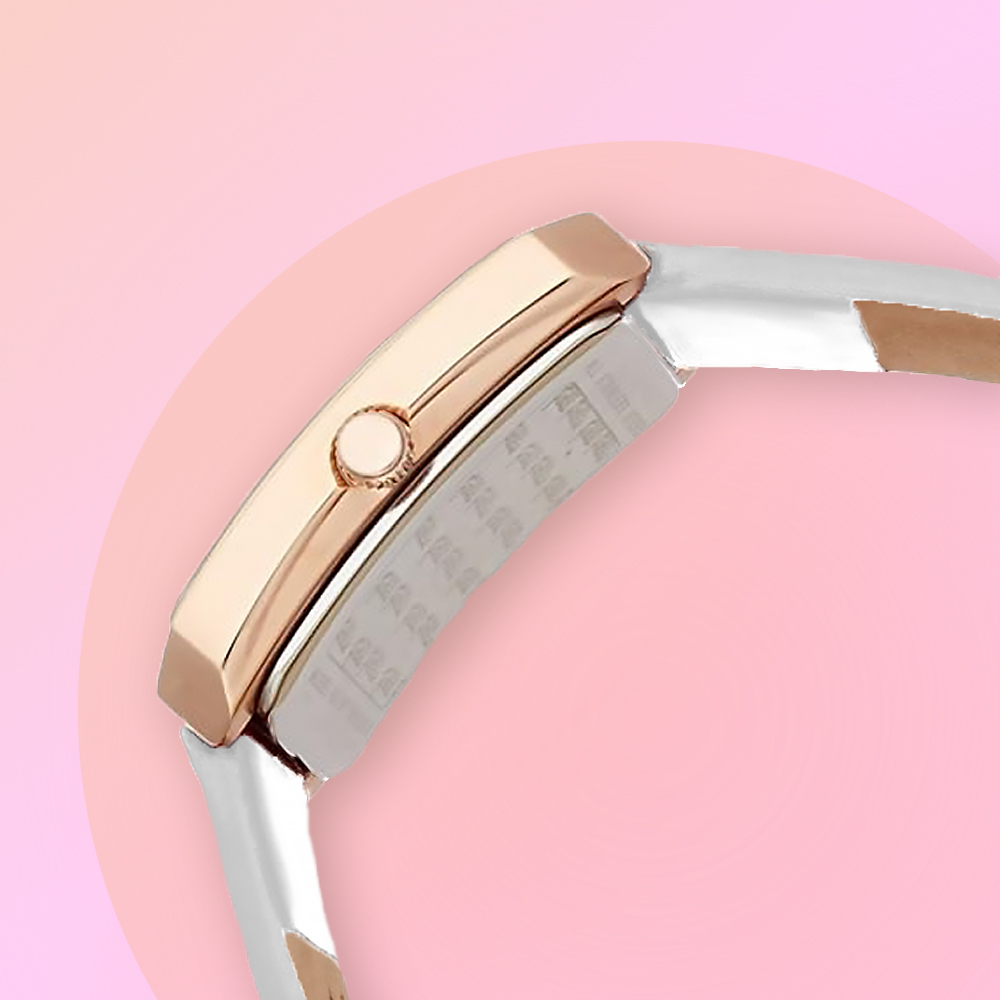 【Folli Follie 芙麗芙麗】 WF16B026SSW 優雅 淑女 經典 晶鑽 菱格紋 日本機芯 手錶