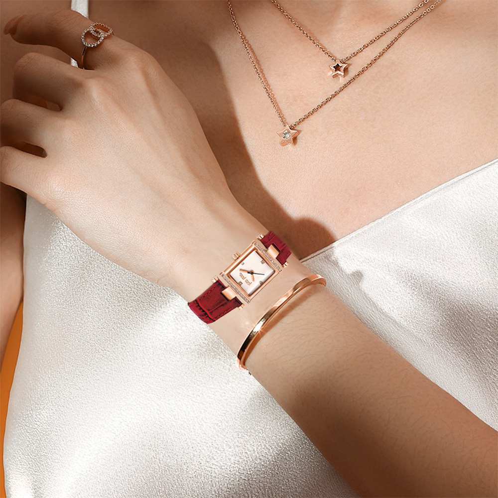 【Folli Follie 芙麗芙麗】 WF13B037SSS 優雅 經典 晶鑽時標 鑽錶冠 日本機芯 手錶