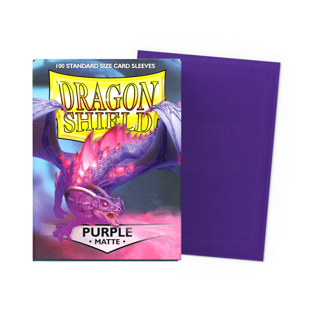 Dragon Shield 100 Matte Purple