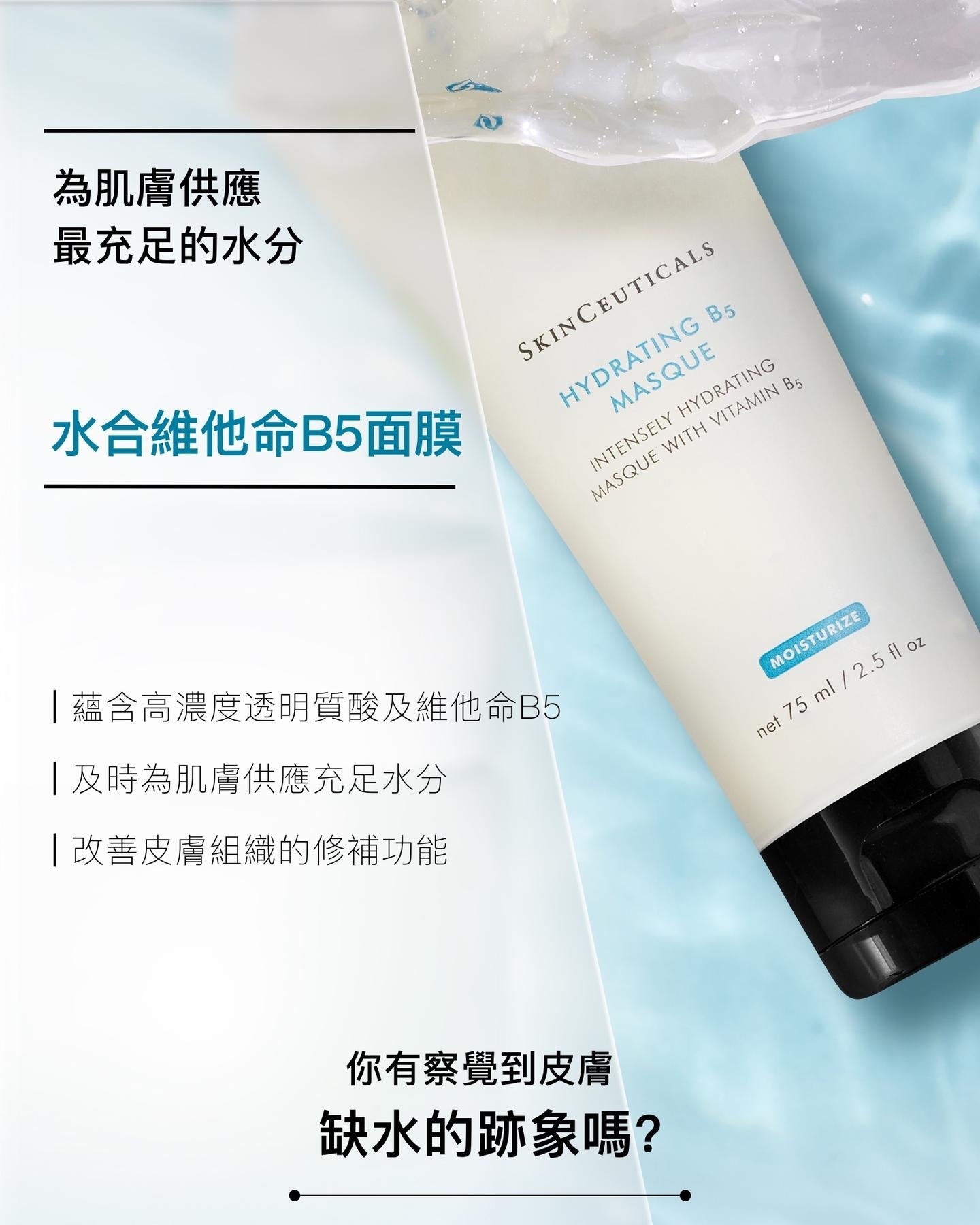 SkinCeuticals Hydrating B5 Masque 水合維他命B5面膜 240ml
