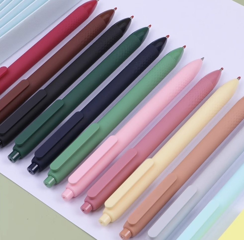 【客製】糖果色按壓中性筆