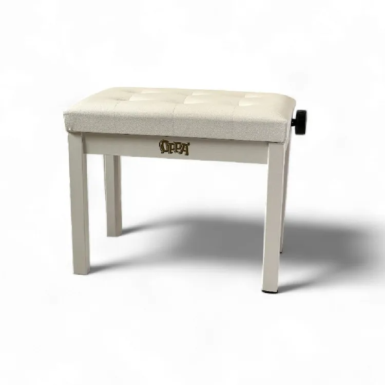 OPPA OPPA OP-610A 高級鋼琴升降椅 白色 — 三峽鍵盤 / 鋼琴
