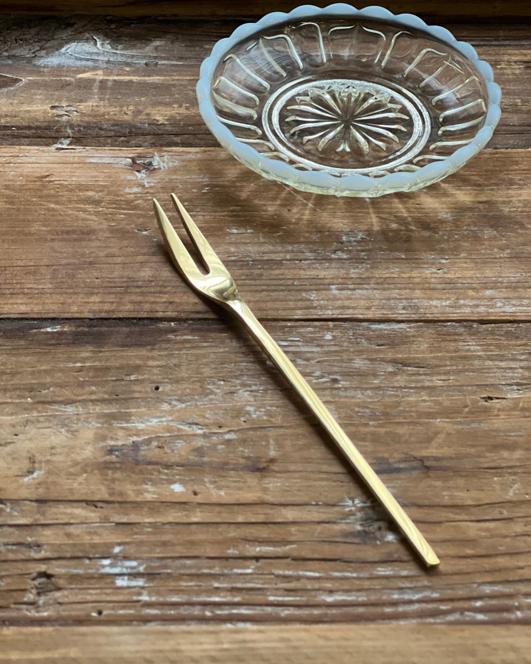 Horn Please 黃銅水果叉 L｜shesay