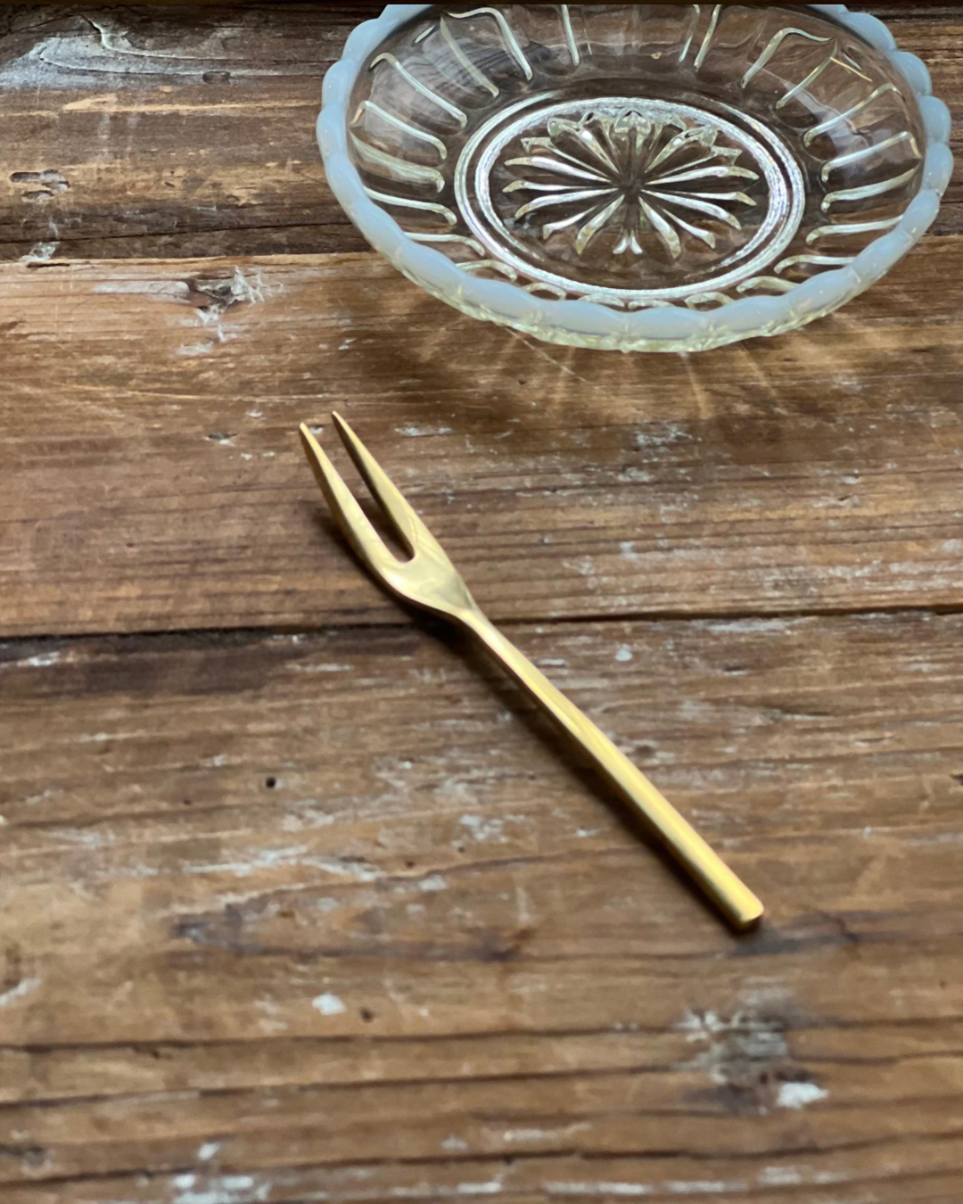 Horn Please 黃銅水果叉 S｜shesay