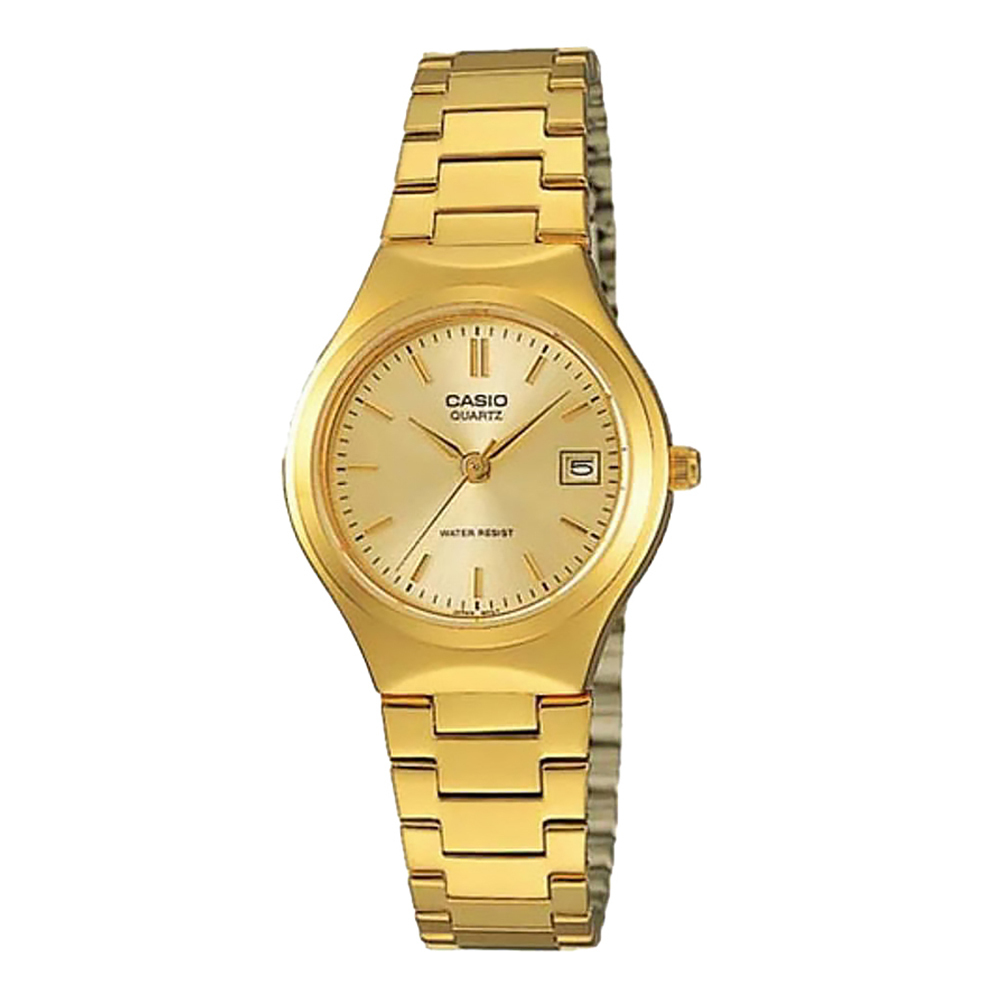 【CASIO】LTP-1170N 3年電池 生活防水 時尚簡約 帶日期 不鏽鋼腕錶-