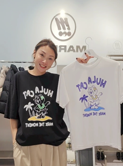 韓國代購 MARKM 夏威夷喵特價短袖MHIBH8108