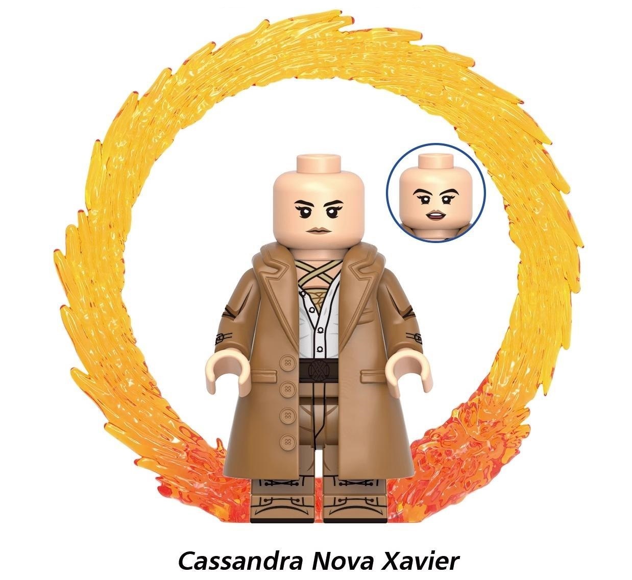 Cassandra Nova Xavier Deadpool Wolverine Marvel Super Heroes Custom Minifigs Minifigures Fit Lego G0175 GH0595