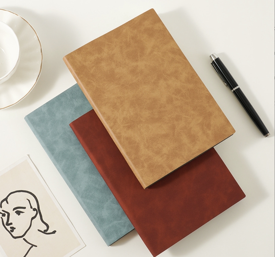 【客製】仿羊皮紋筆記本