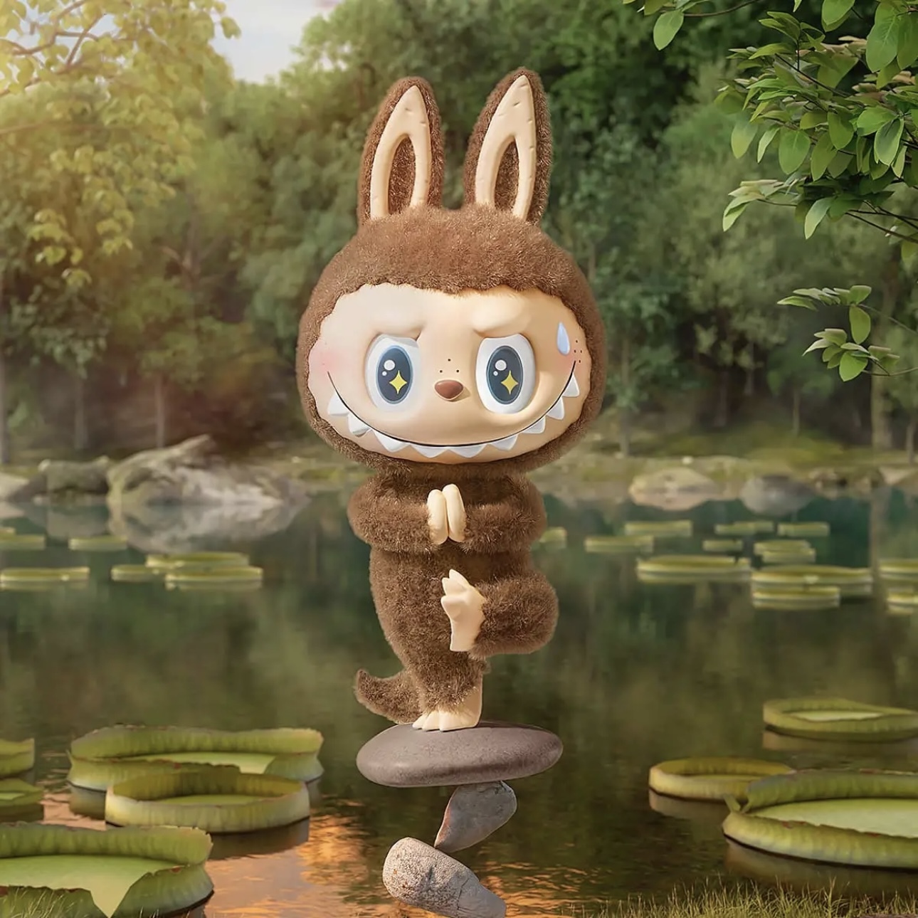 POPMART泡泡瑪特 THE MONSTERS LABUBU 慵懶瑜珈系列 盲盒 單盒