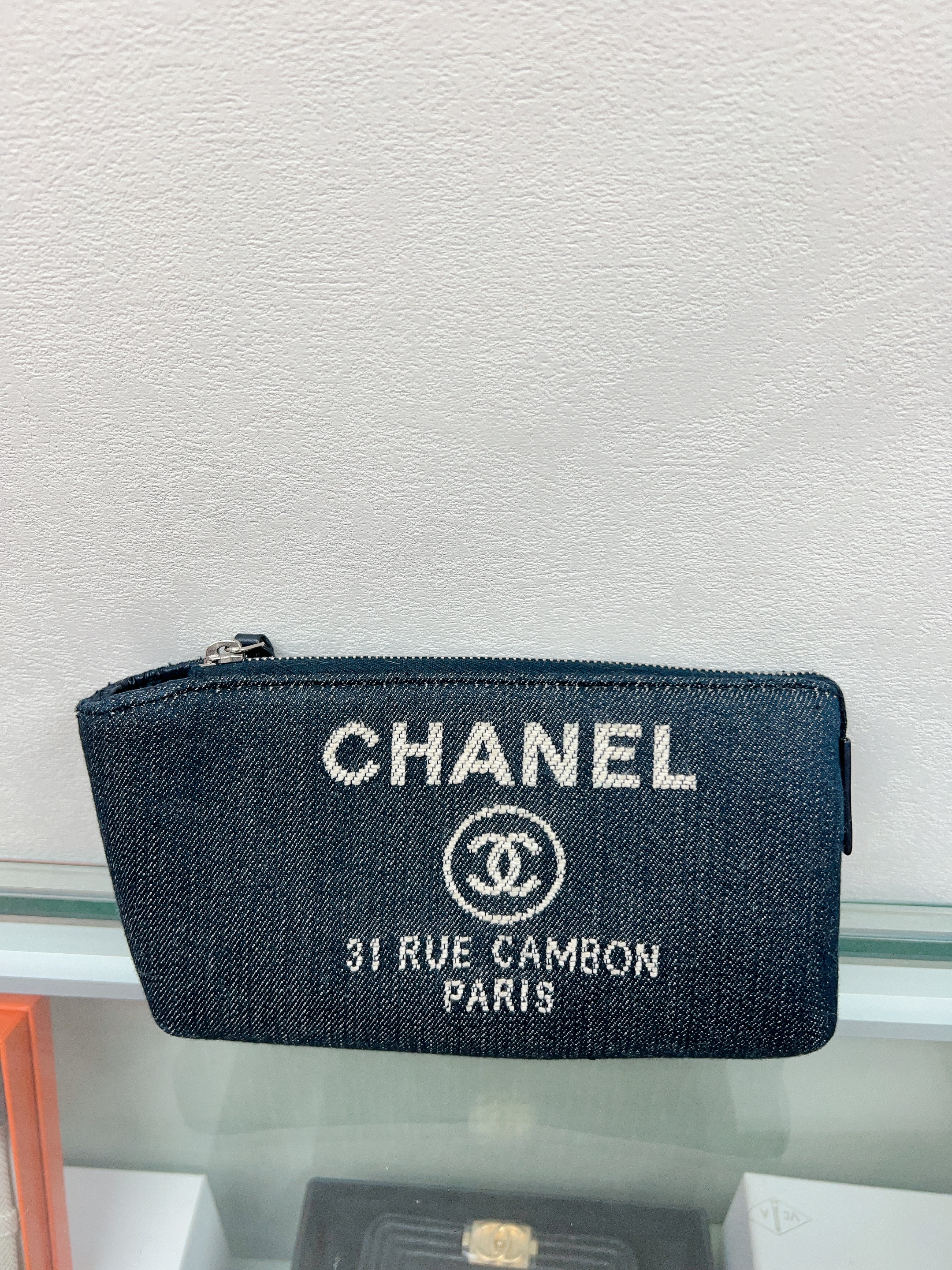 *Unused* Chanel pouch denim