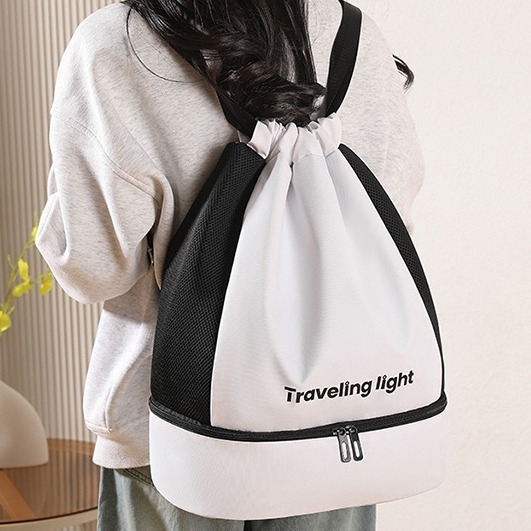 【客製】大容量防潑水束口運動背包