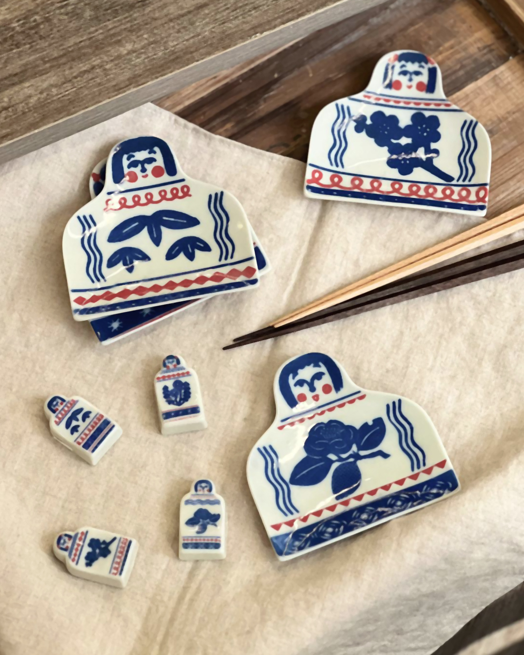 印判手 木芥子豆皿｜倉敷意匠 x kata kata