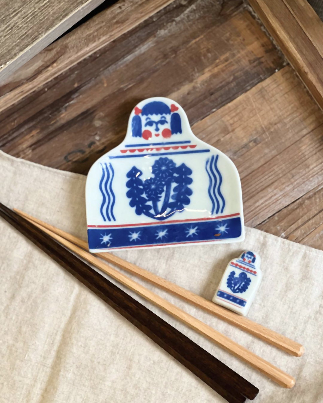 印判手 木芥子豆皿｜倉敷意匠 x kata kata