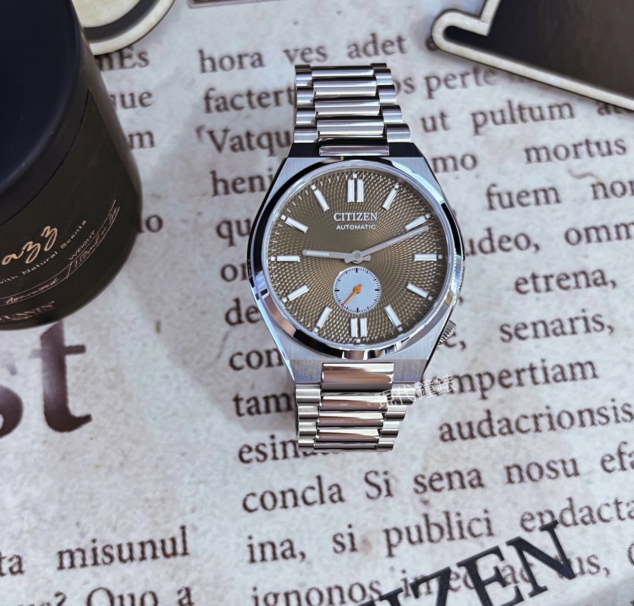 【CITIZEN星辰】Mechanical小秒針機械腕錶NK5010-51X 40mm 現代鐘錶