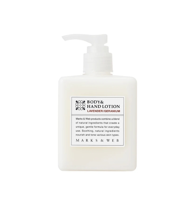 MARKS & WEB - 草本滋潤手部及身體乳 (薰衣草/天竺葵)