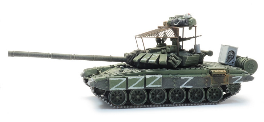 Artitec 6870691 HO規 俄羅斯 T-72B obr 1989g.戰車