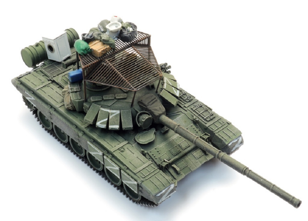 Artitec 6870691 HO規 俄羅斯 T-72B obr 1989g.戰車