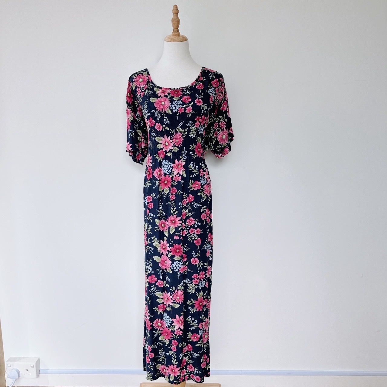 沉穩少女的遐想古着連身裙