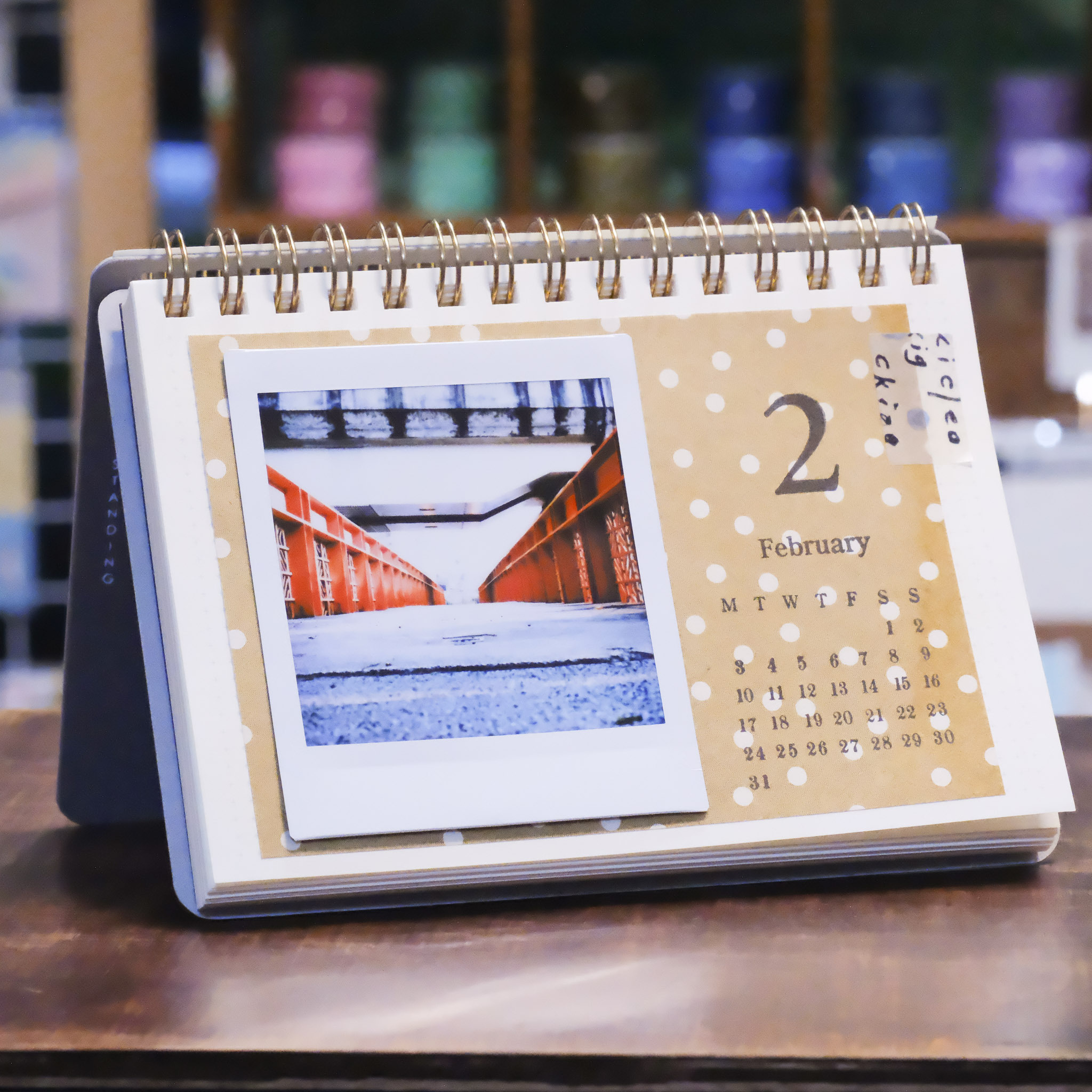 桌曆型筆記本 -A6- MIDORI 日本