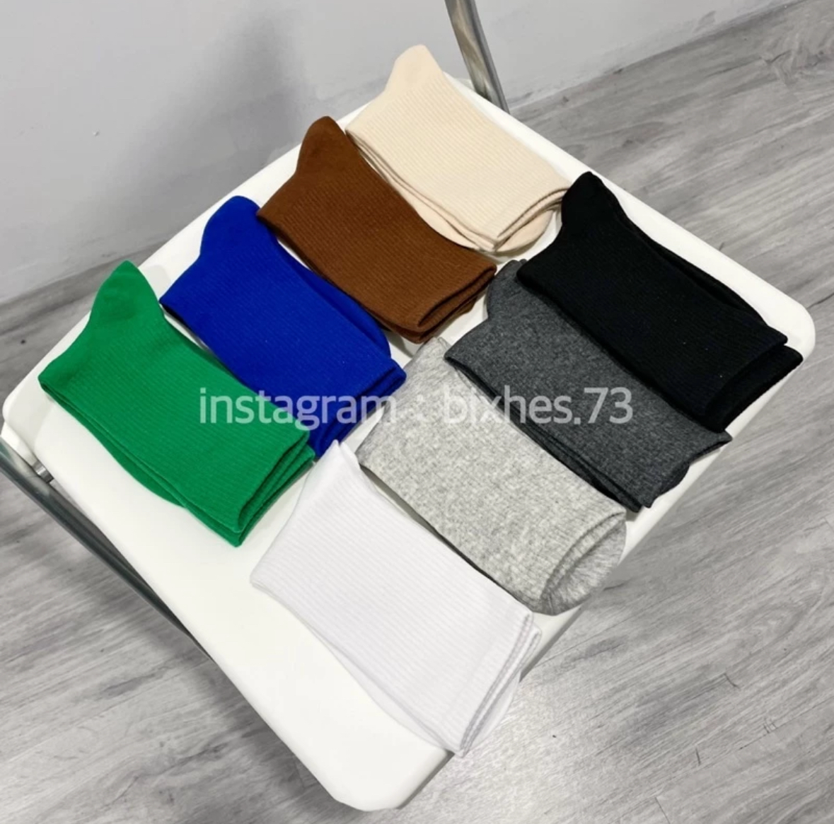 8色素面長襪(N00017)