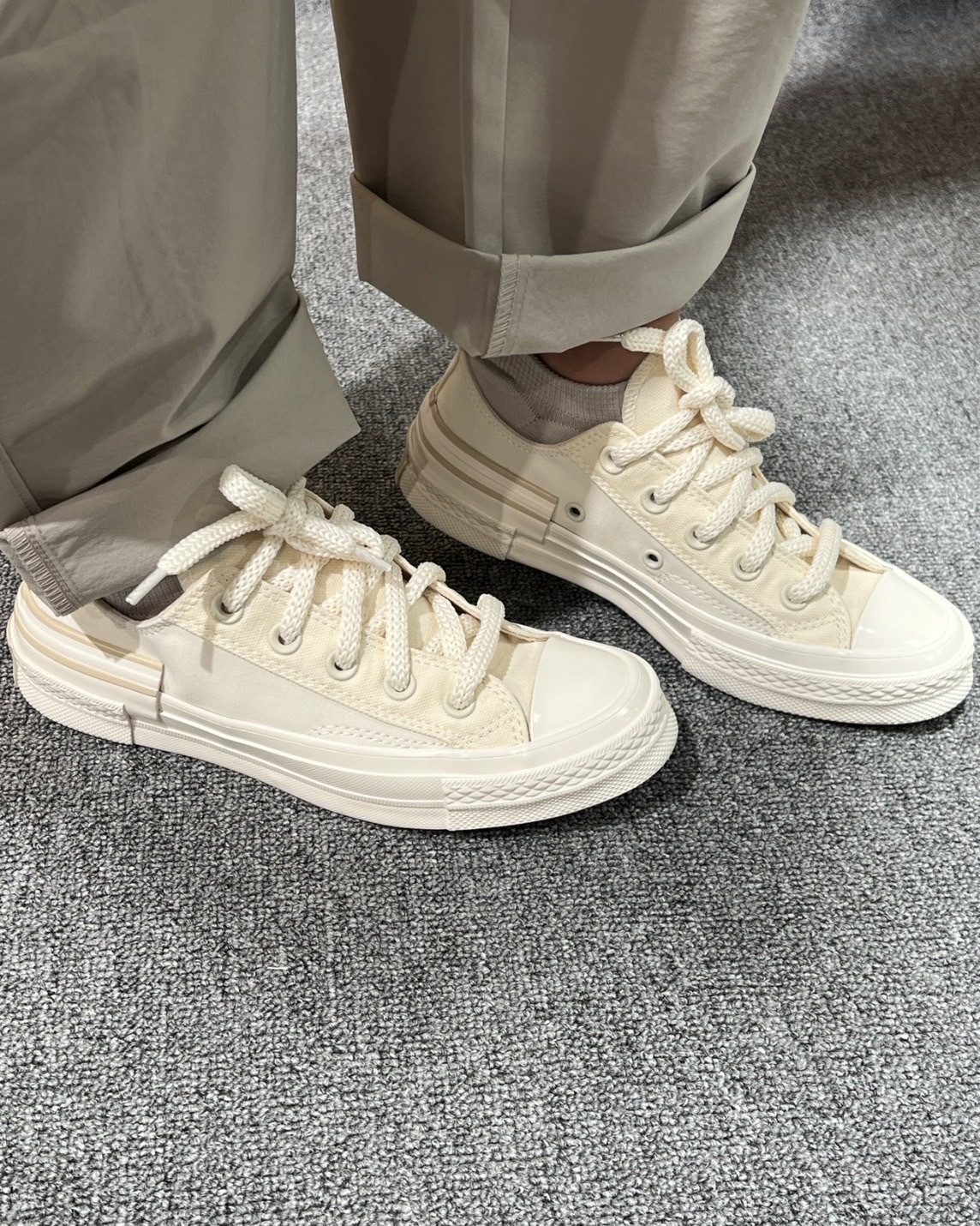 "調貨" Converse Chuck 70 Hacked Heel Low 米白 結構 低筒