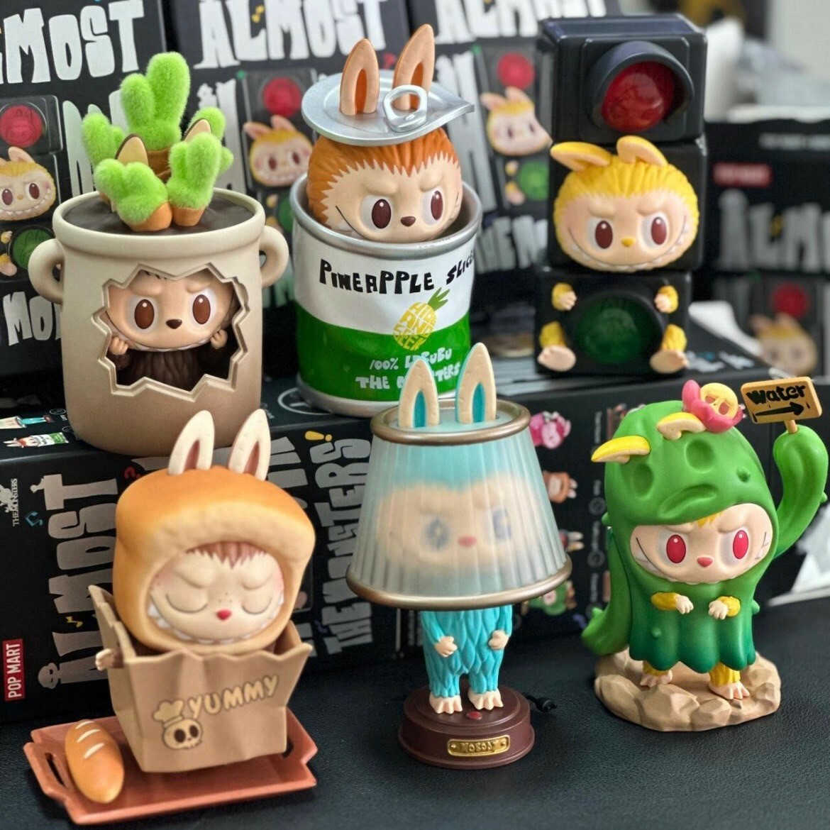 <官方正版授權>The Monsters Labubu 你看不見我系列 盲盒公仔 泡泡瑪特