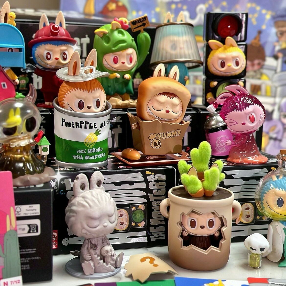 <官方正版授權>The Monsters Labubu 你看不見我系列 盲盒公仔 泡泡瑪特