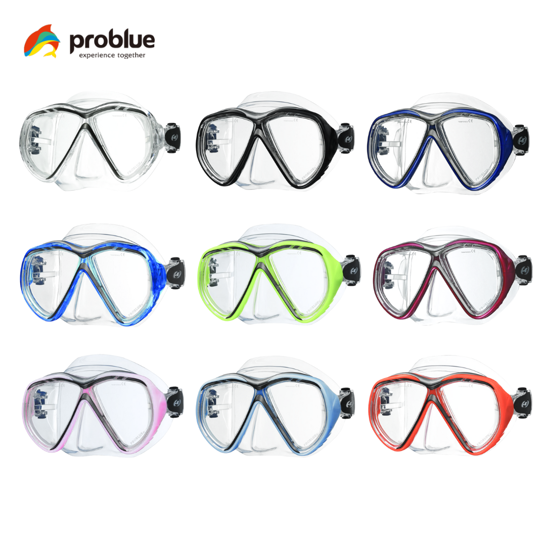 Problue Tiara 2 矽膠雙面鏡 MS-A248 @