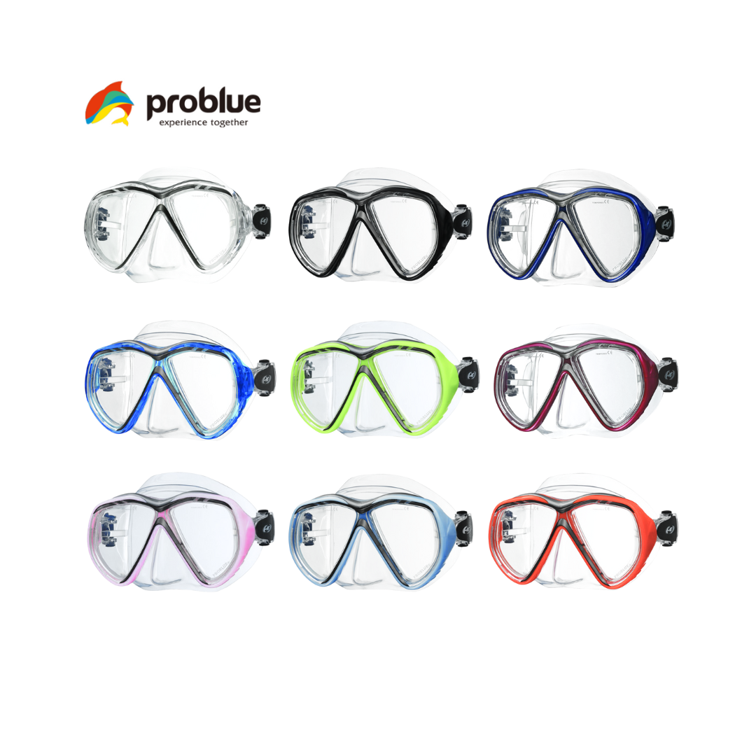 Problue Tiara 2 矽膠雙面鏡 MS-A248 @