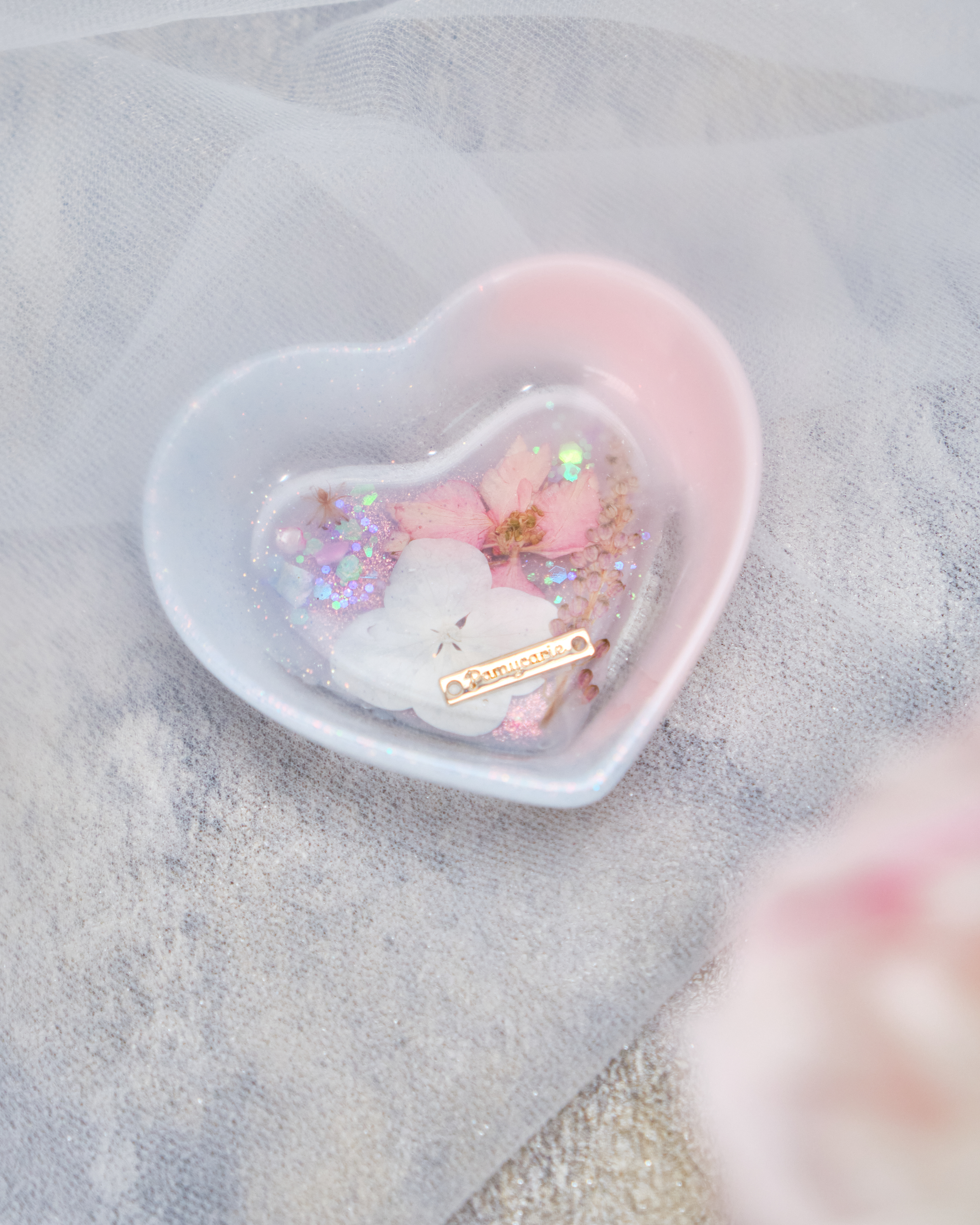 11115 夢幻心型首飾盤