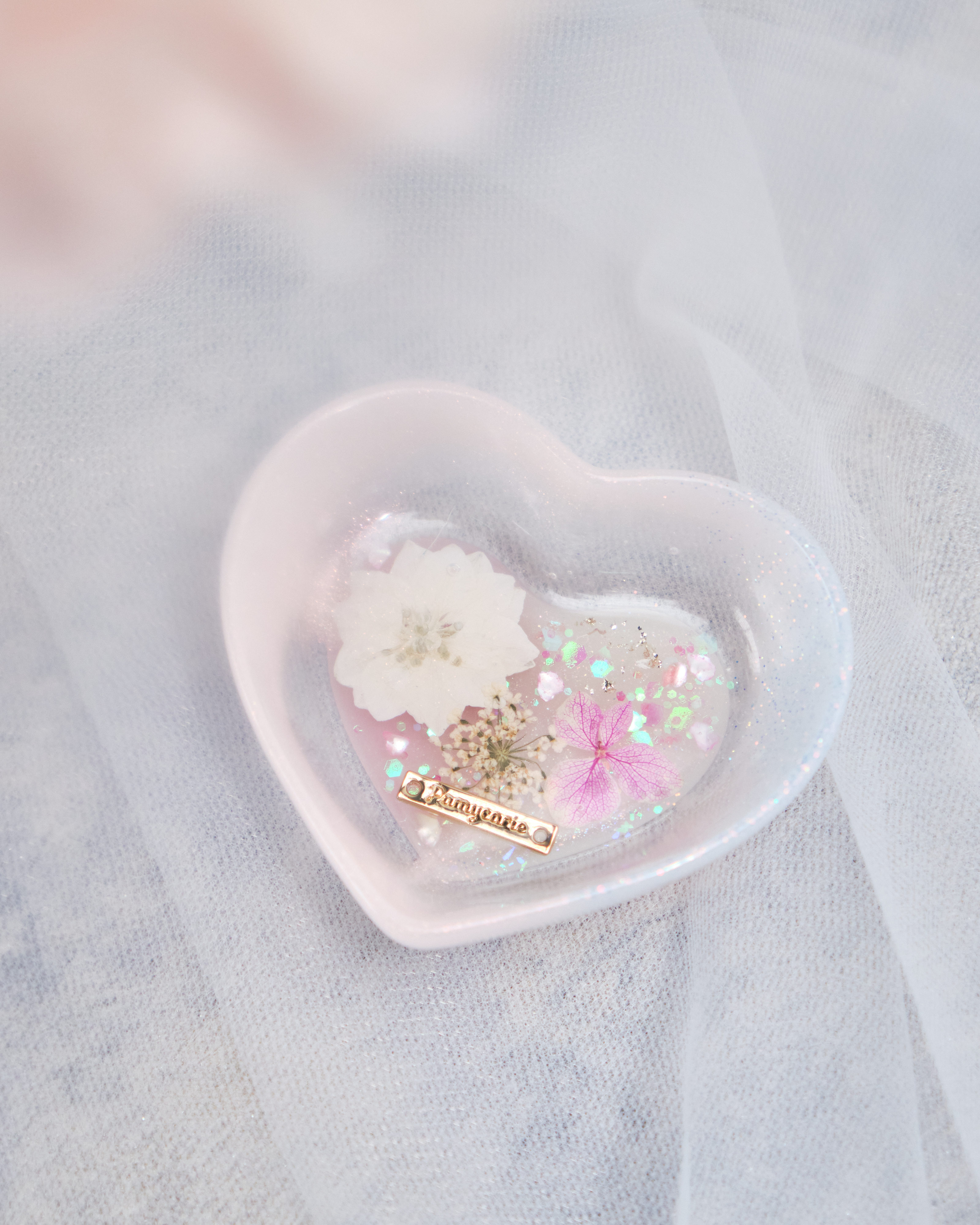 11117 夢幻心型首飾盤