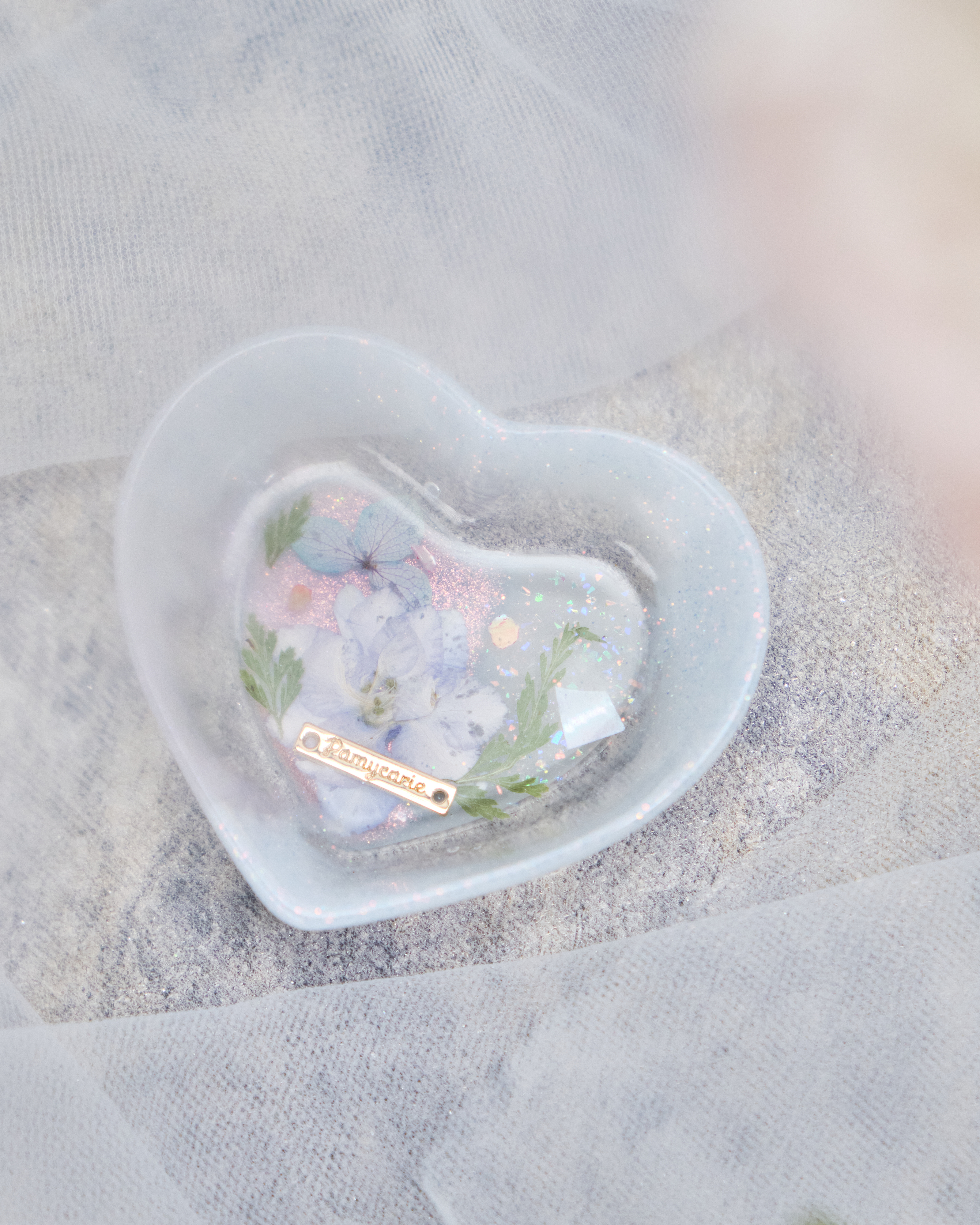 11119 夢幻心型首飾盤