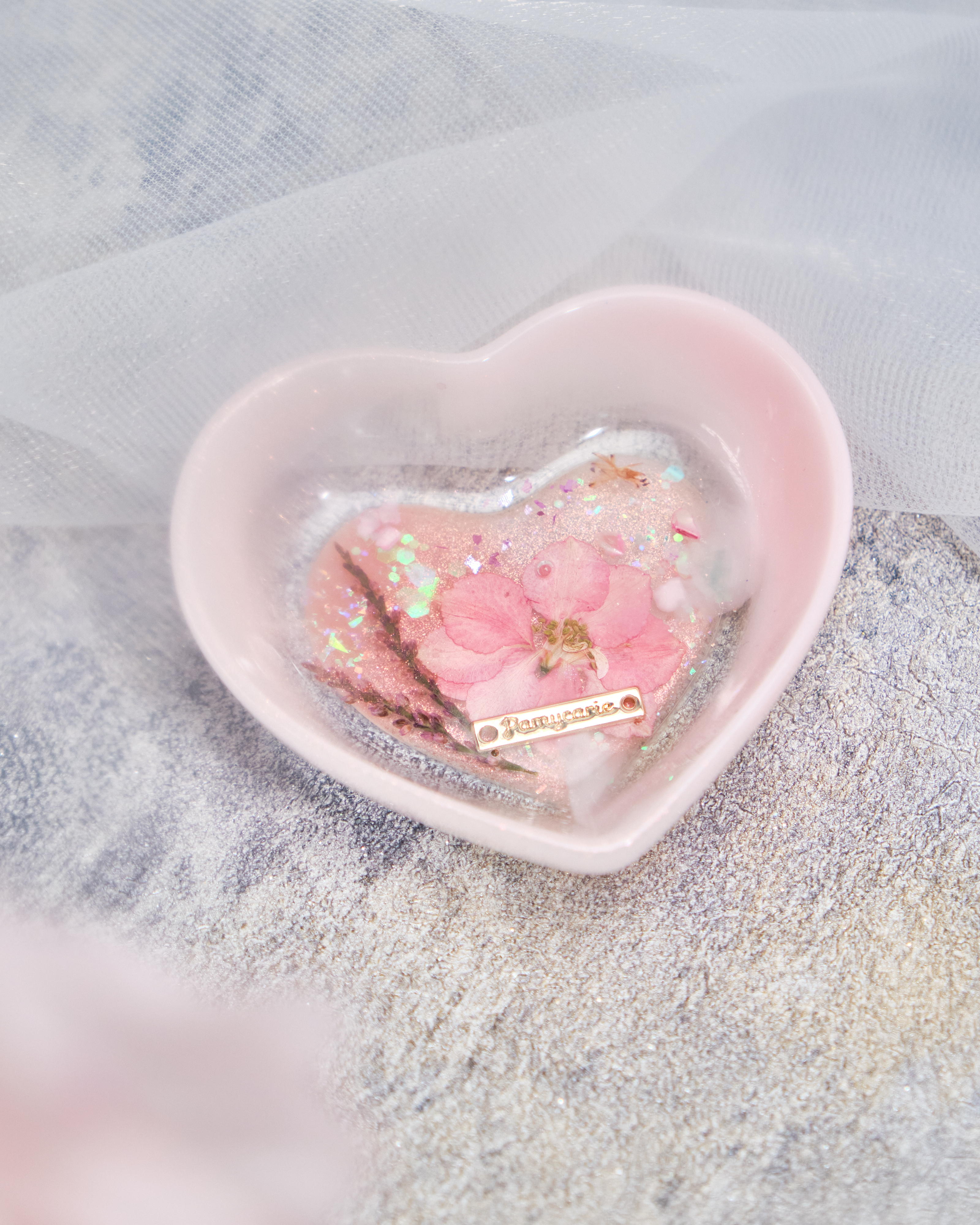 11116 夢幻心型首飾盤