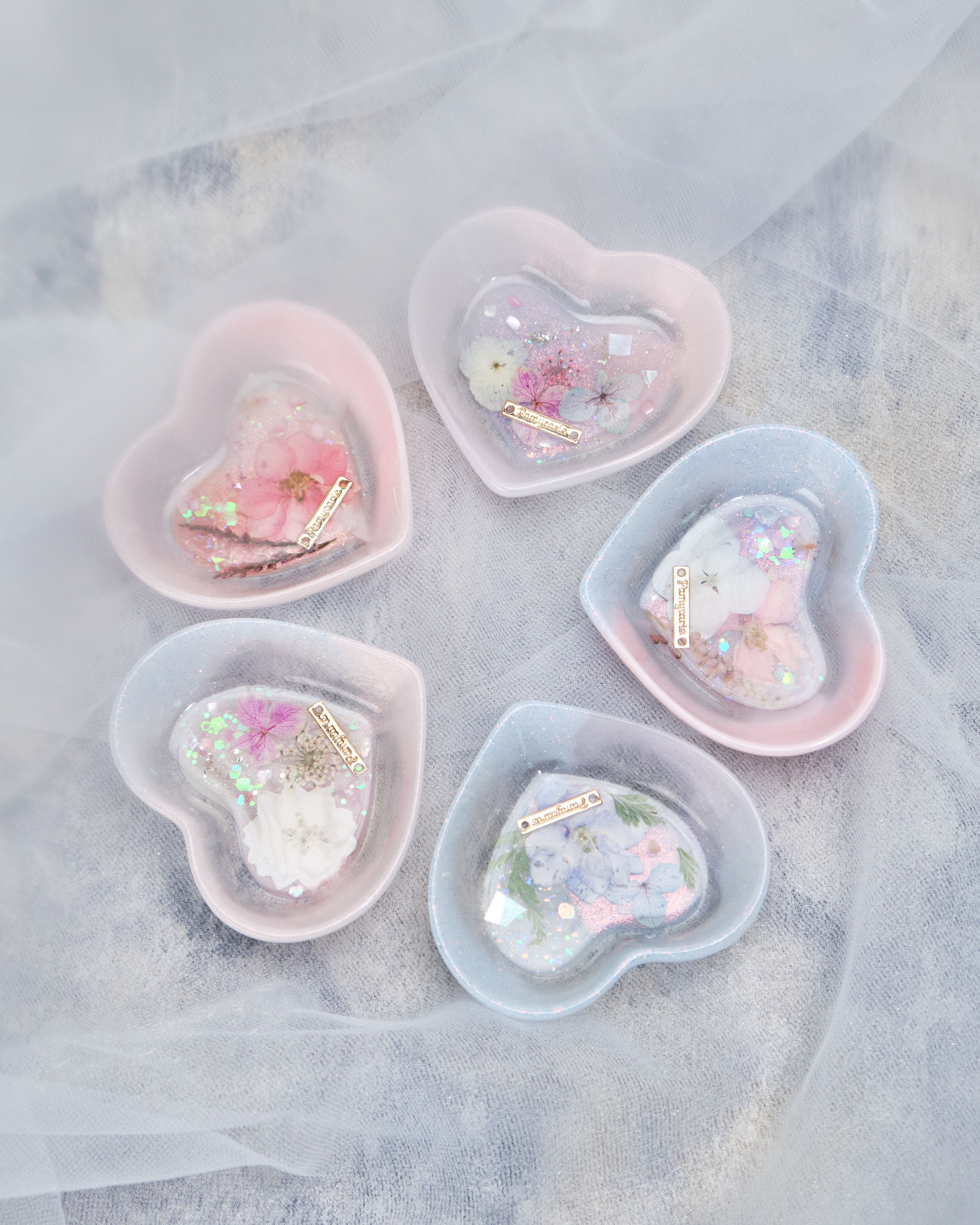 11116 夢幻心型首飾盤