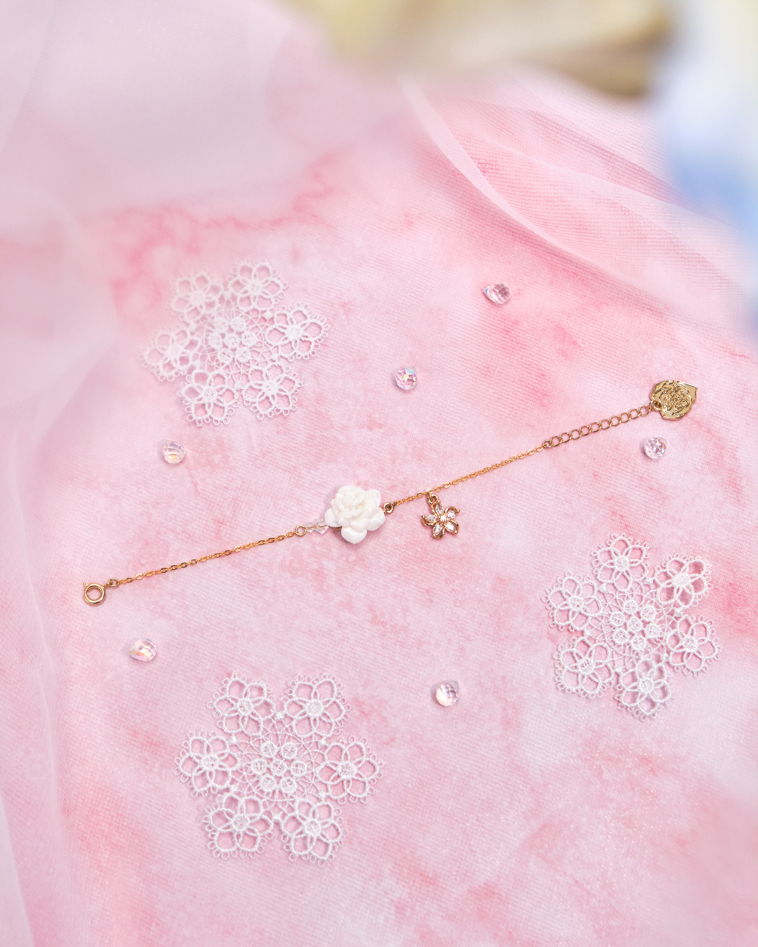 11179 Rose S925 Gold-Plated Simple Design Bracelet