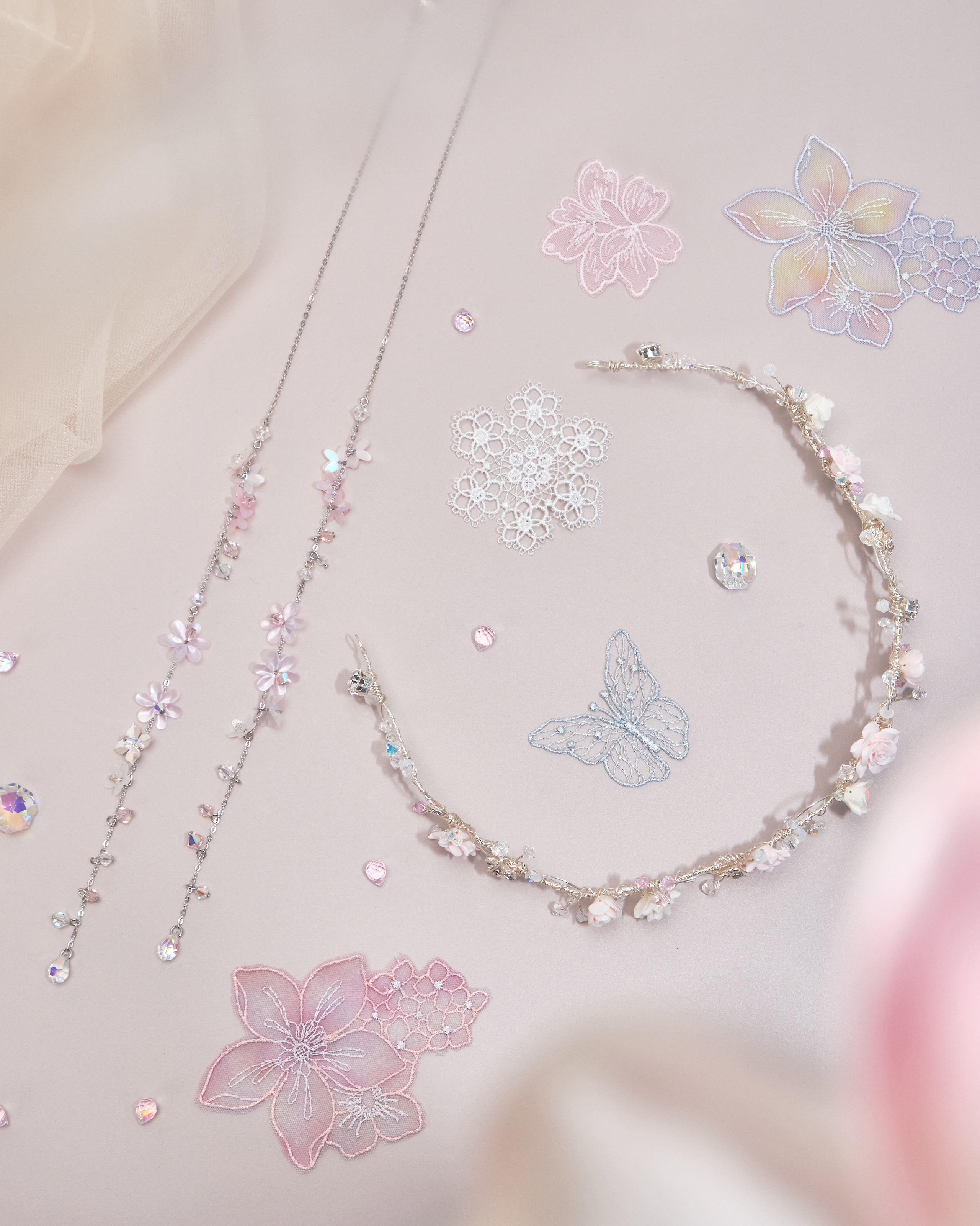 11193 森林仙子～頭箍及可拆式吊鏈套裝