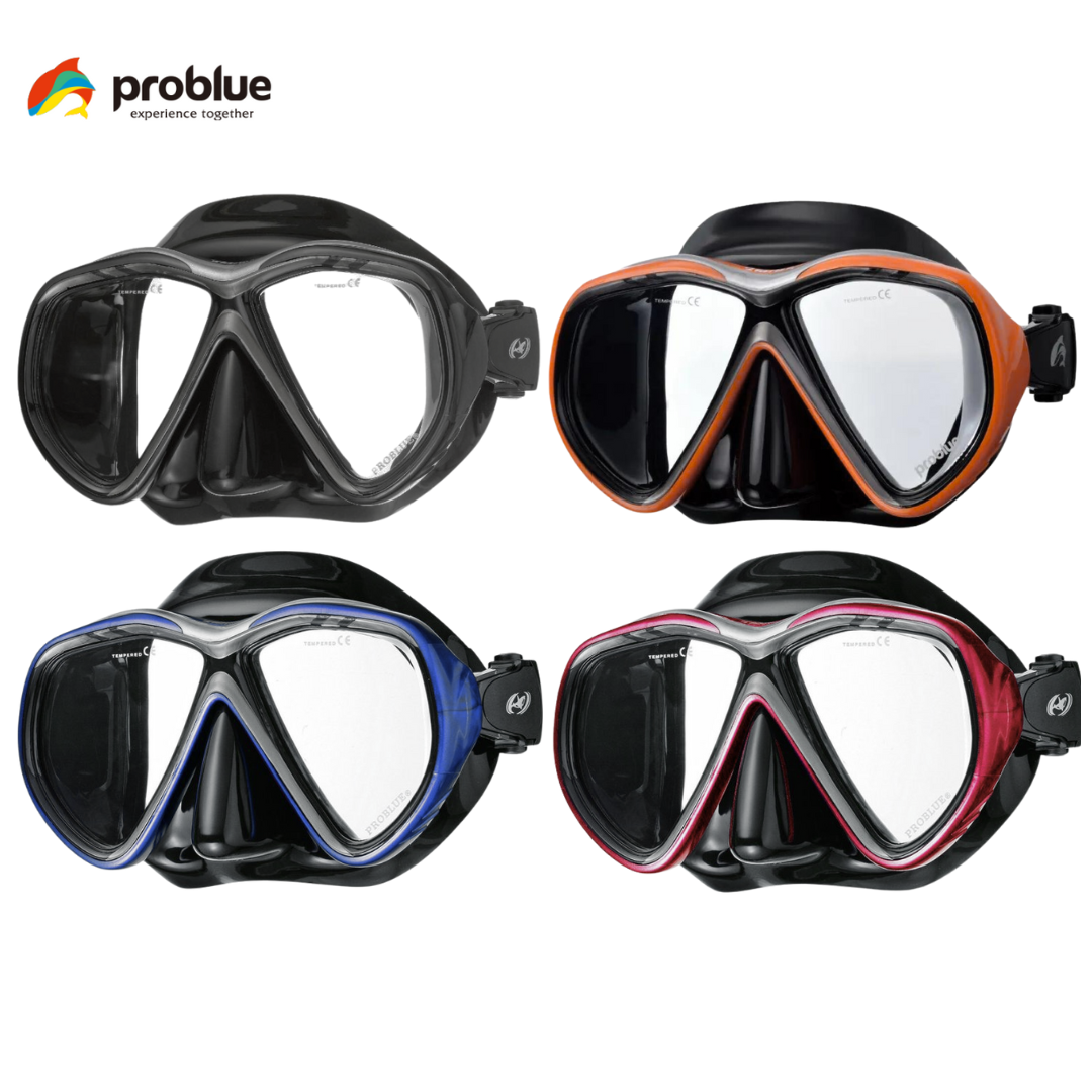 Problue Tiara 2 矽膠雙面鏡 MS-A248 B @