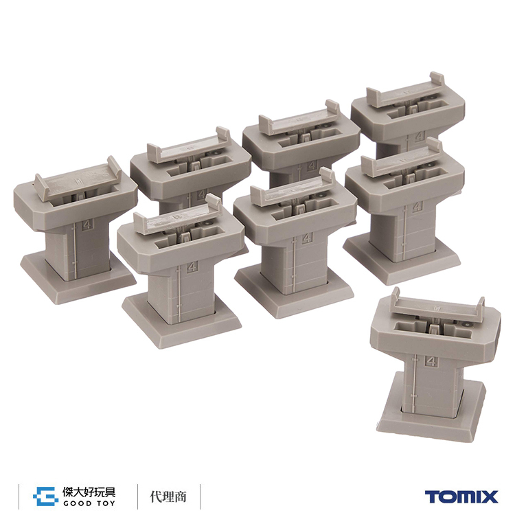TOMIX 3236 PC水平橋腳 P4 (8入)