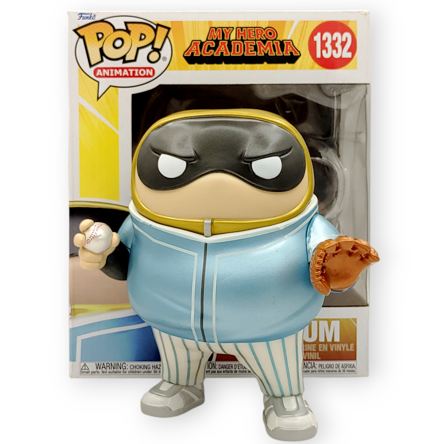 FUNKO POP <我的英雄學園>6吋FATGUM_棒球服(金屬色)-No.1332
