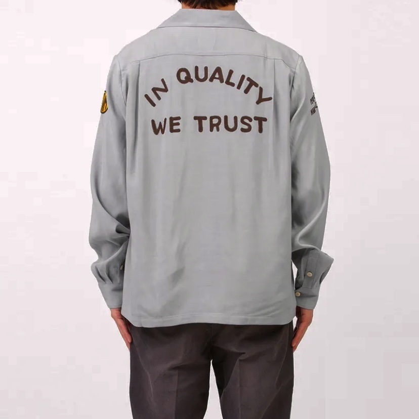 ON SALE: VISVIM KEESEY G.S. SHIRT L/S I.Q.W.T - GREY SIZE 5 PRE ORDER ITEM (預訂中)