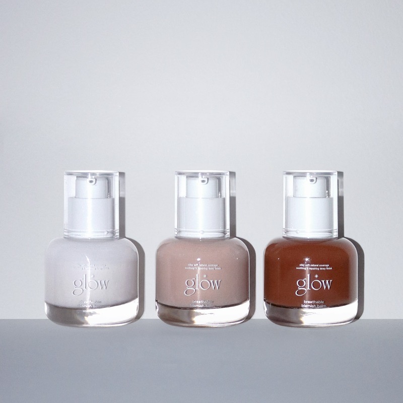 [glow] BREATHABLE BLEMISH BALM 奶油柔霧水光呼吸系透感粉底液