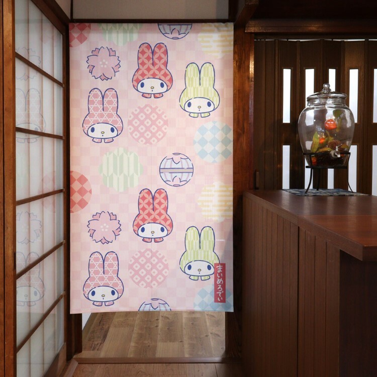 Sanrio My Melody 門簾 85 x 150 cm #CM24-21723 櫻花