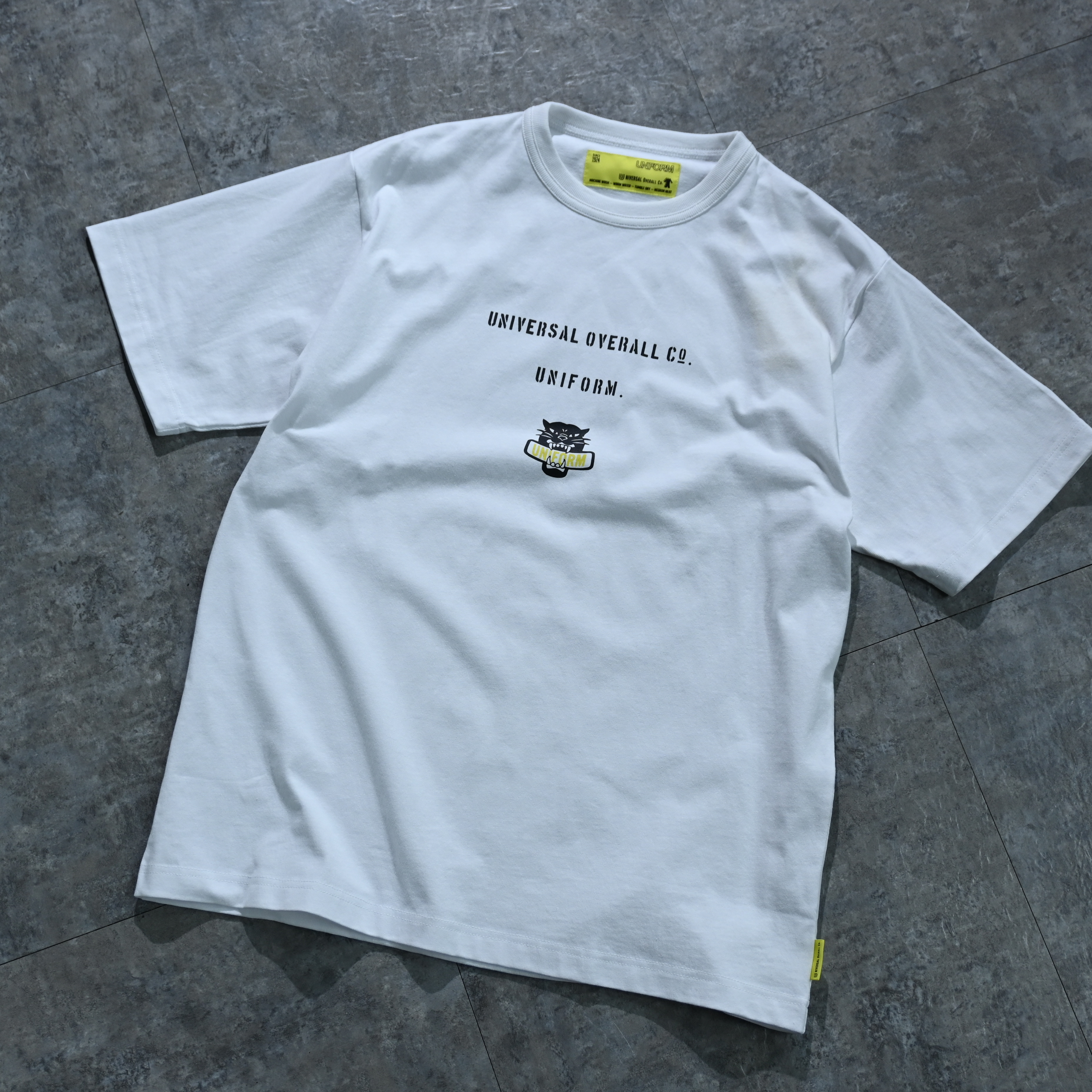 Universal Overall Front Print Tee