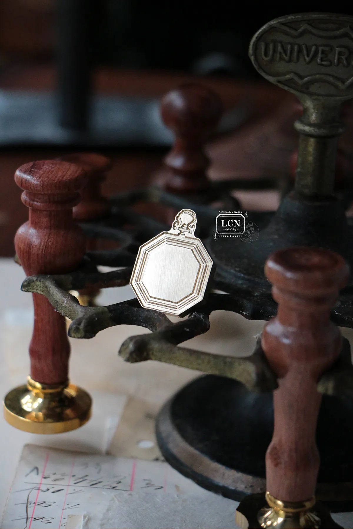 吉 LCN．刺繡框 系列封蠟 共四款