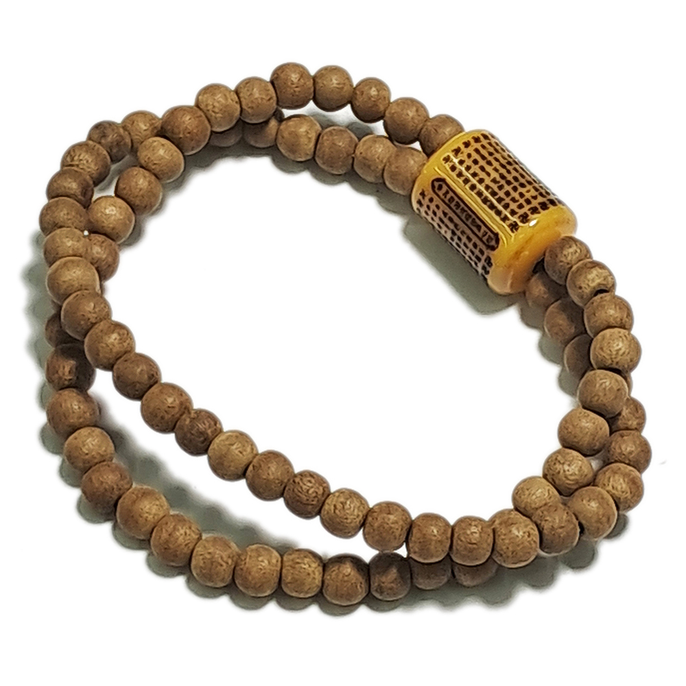 心經(蜜納)+沉香木手珠5mm【十方】135825