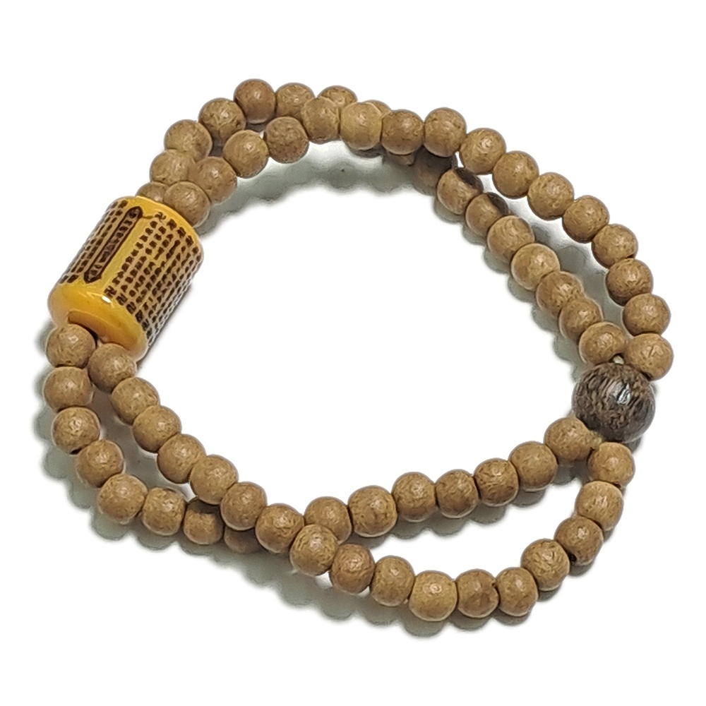 心經{蜜納}+沉香木手珠5mm【十方】150585