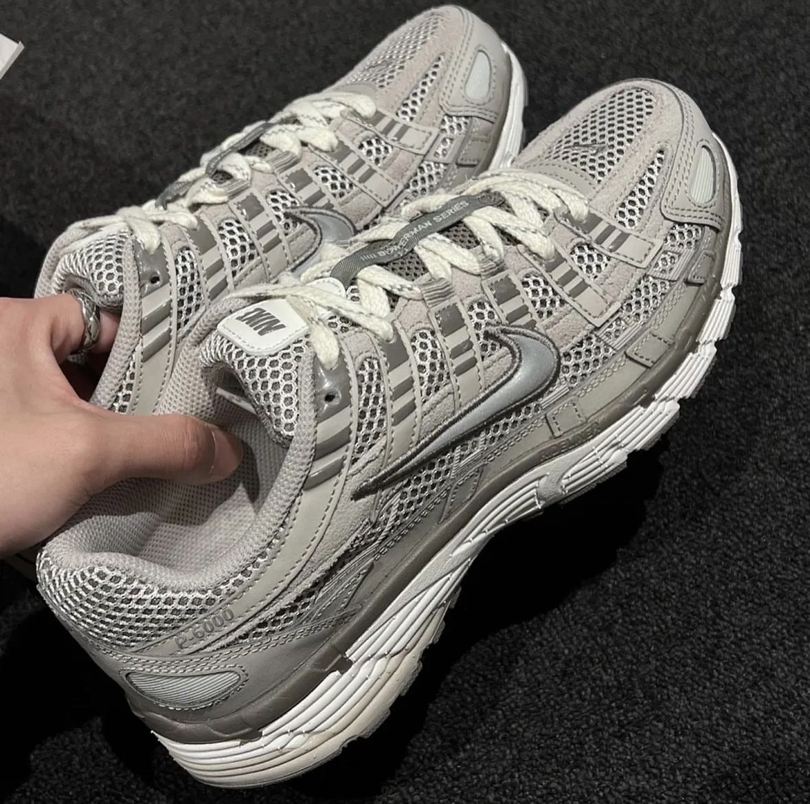 Nike P-6000 PRM 大理石灰 灰白色 麂皮 復古 慢跑鞋 老爹鞋 FN6837-012/預購