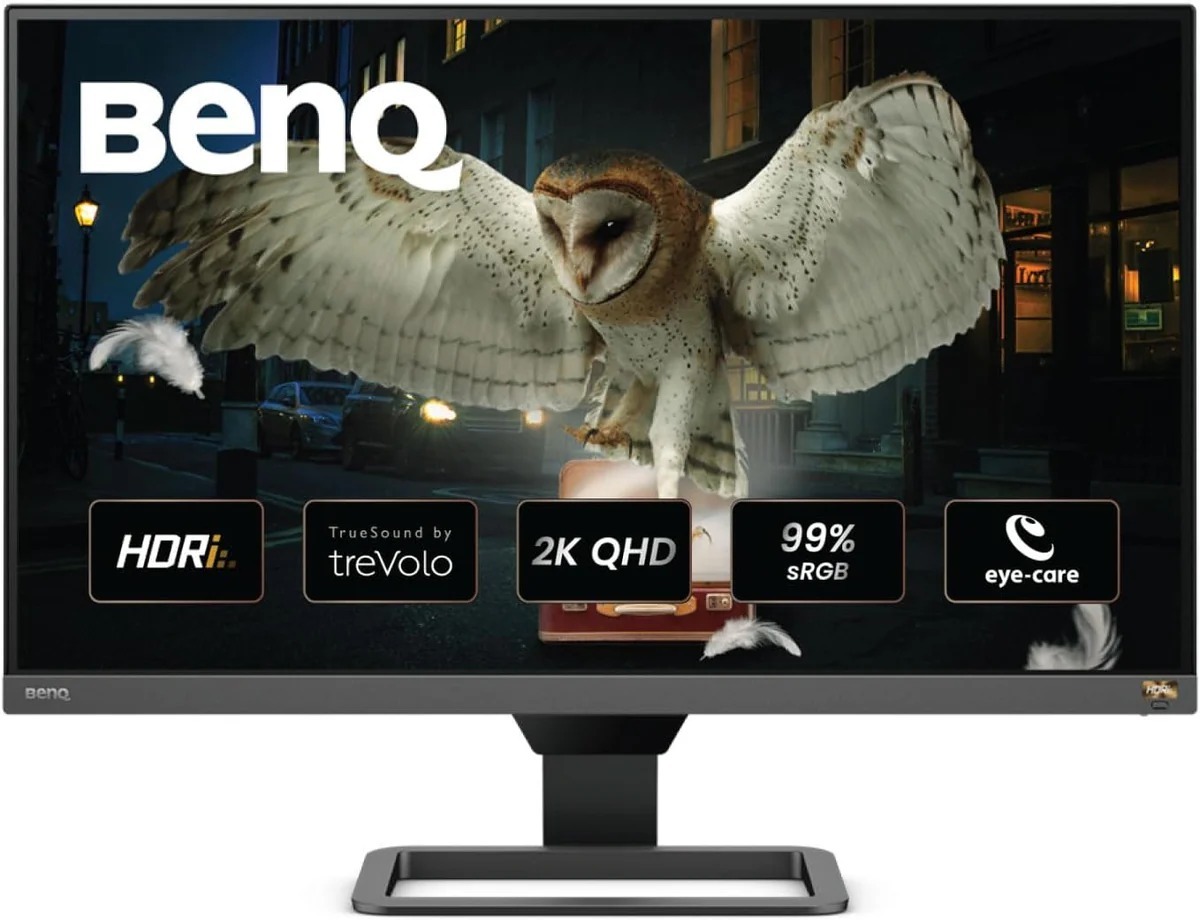 BenQ EW2780Q 27" 2K Monitor 護眼顯示器 (27吋 / WQHD / 75Hz / IPS / HDR) - 2560 x 1440